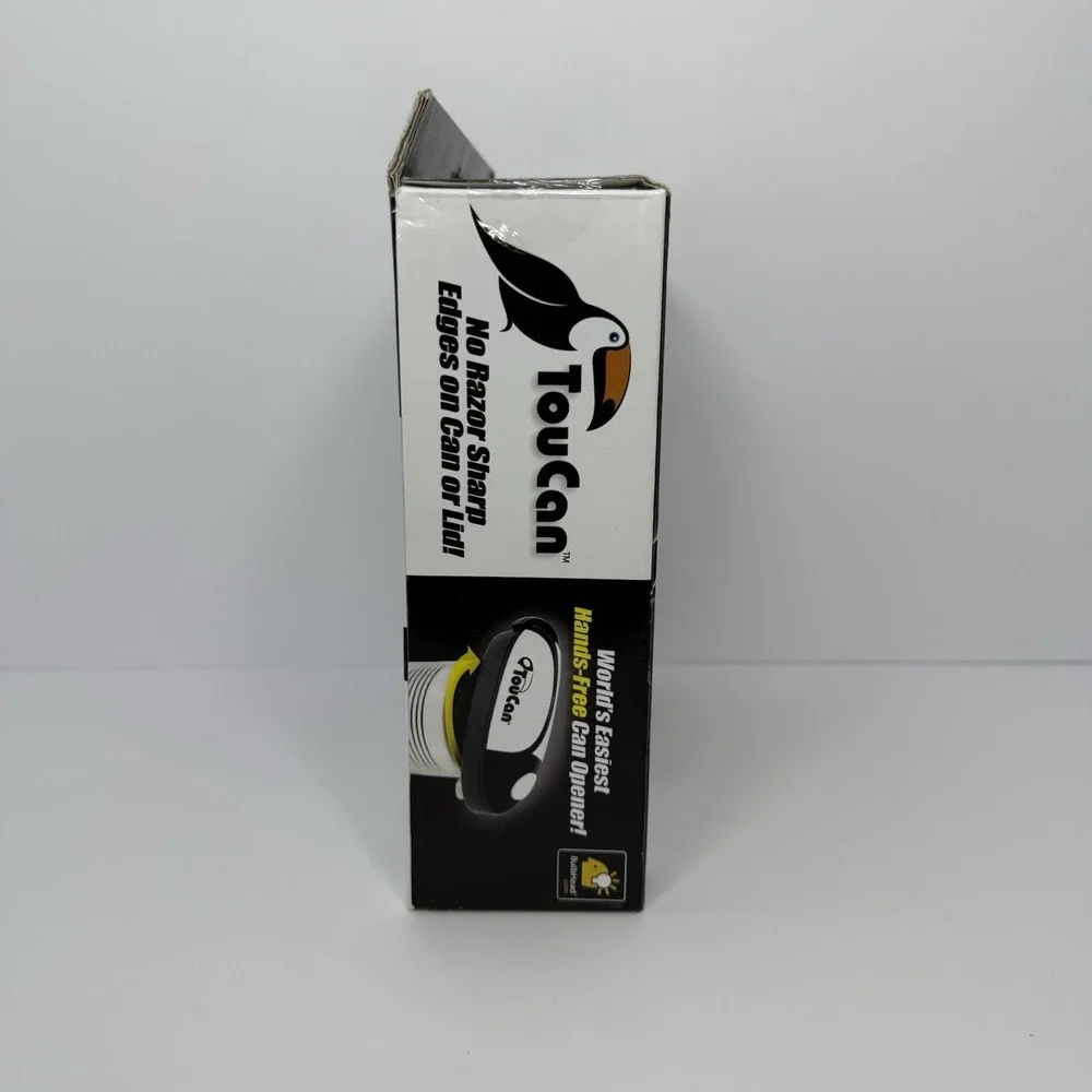 TouCan Worlds Easiest Hands-Free Can Opener As Seen On TV Brand New Sealed